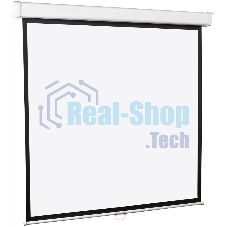 Настенный экран Lumien Master Picture 189х240 см Matte White FiberGlass, черная кайма по периметру, доп. черная кайма сверху 51 см 16:9