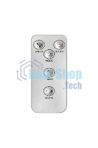 Вентилятор напольный DUX 7 лопастей, д/у управление, 50Вт белый 60-0221