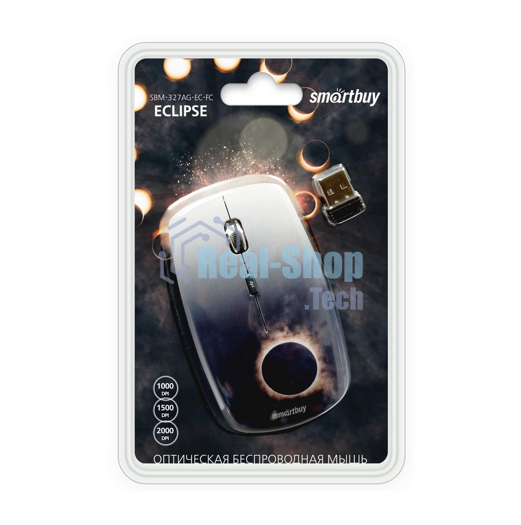 Мышь беспроводная Smartbuy (SBM-327AG-EC-FC) 327AG ECLIPSE
