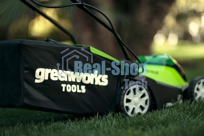 Газонокосилка аккум.GREENWORKS 2501907UA40В 35 см (в компл. 1 аккум 40В 2 А/ч + ЗУ)
