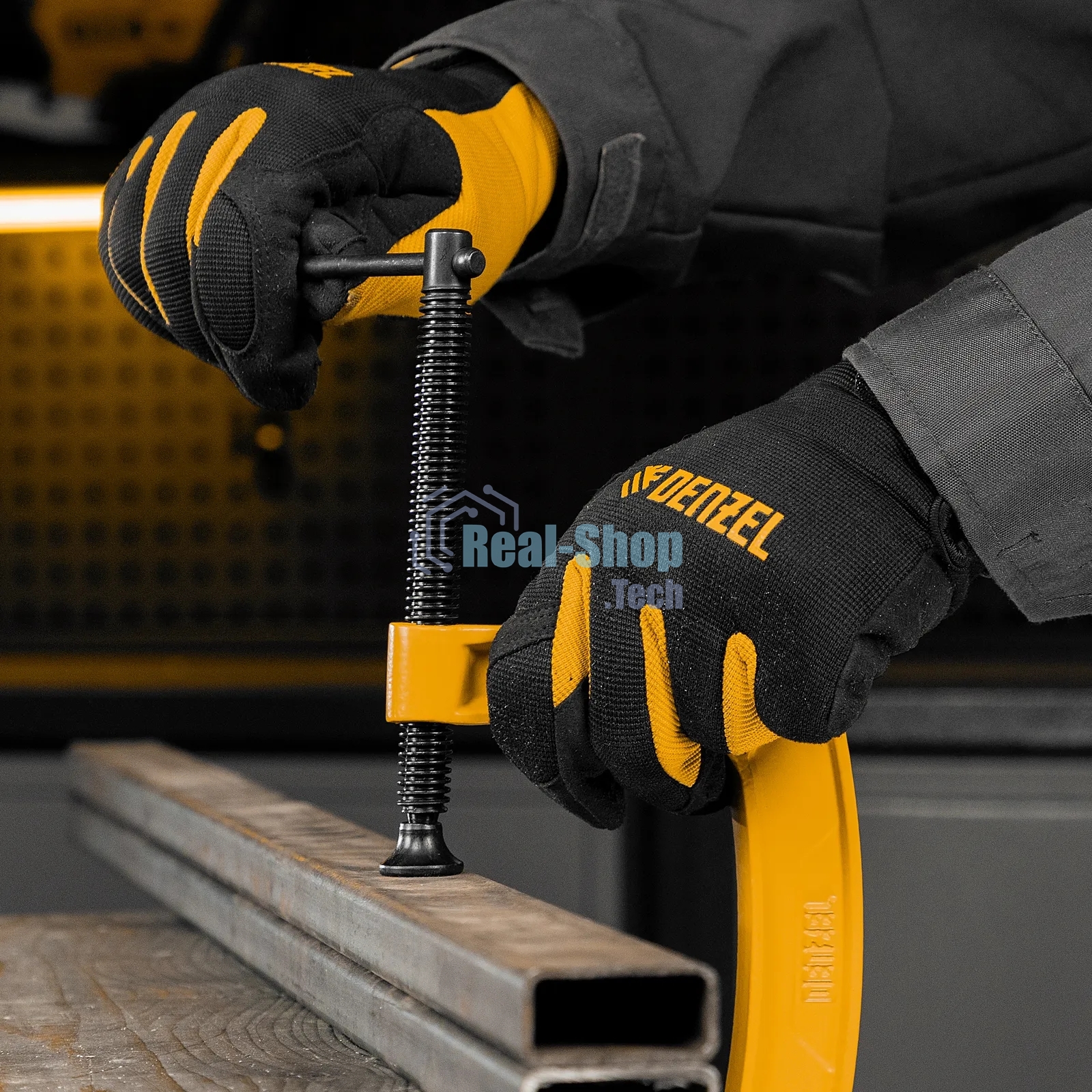 Струбцина Denzel G-образная, усиленная, 100 мм