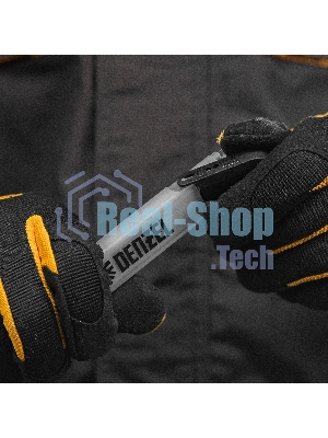 Лезвия Denzel 18 мм, сталь SK5 - 0,5 мм, многосегментные, 10 шт.