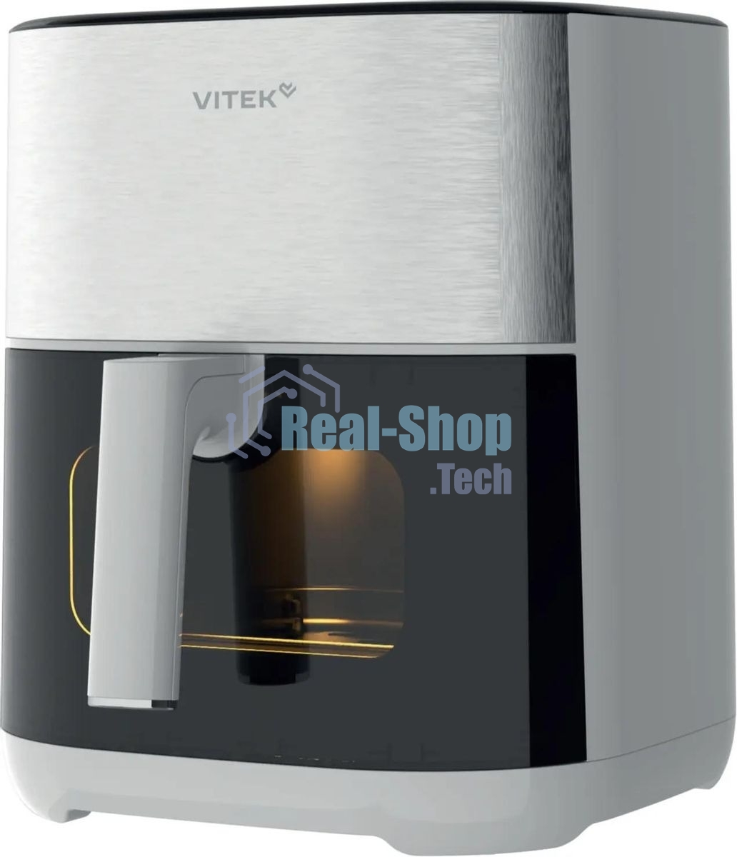 Аэрогриль Vitek VT-AF2001 серый, 2100 Вт, 6 л, сенсор, 13 программ