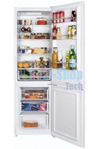 Холодильник Maunfeld MFF176SFW белый двухкамерный 187/75л морозилка снизу, ручная разморозка