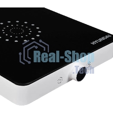 Плита настольная электрическая Hyundai HYC-0105 белый стеклокерамика