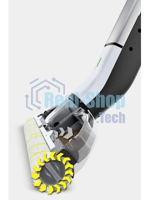 Электрошвабра Karcher EWM 2 белый/серый, питание от аккумулятора, уборка влажная, пылесборник 0.36 л