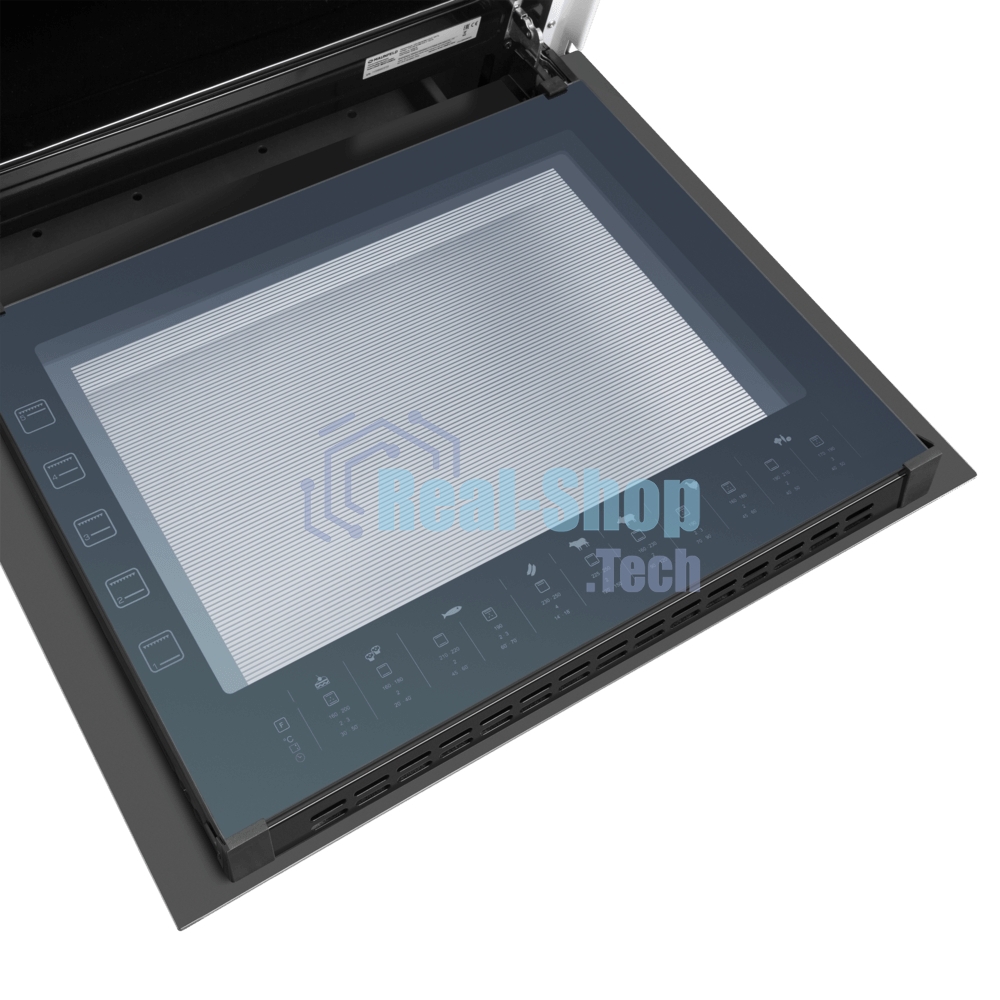 Плита электрическая Maunfeld MEC611CW09TD белый, конфорок 4 шт, духовка 59 л, 60 см x 85 см x 63 см