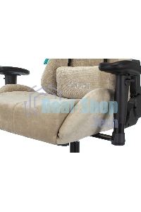 Кресло игровое Бюрократ VIKING KNIGHT LT21 FABRIC песочный крестовина металл/пластик