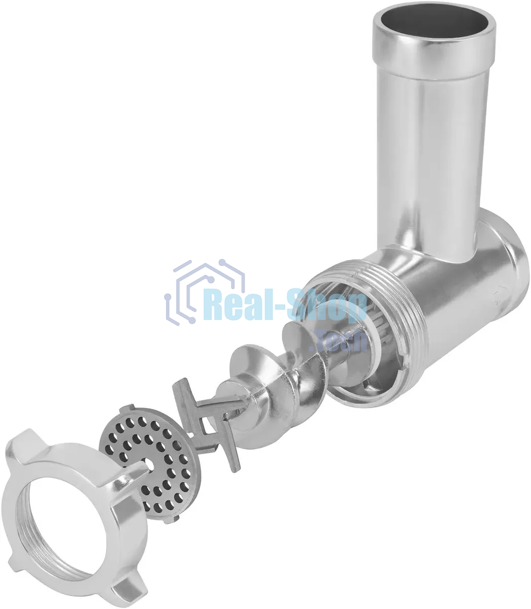 Мясорубка электрическая Rondell RDE-1458 стальной