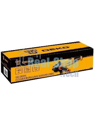 Угловая шлифовальная машина (УШМ) DEKO AG1400DK, 125мм, 1400 Вт