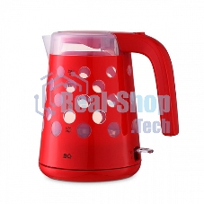 Чайник электрический BQ KT1713P Red. Мощность:2200 Вт, Объем 1,7л, LED подсветка