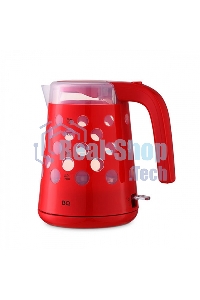 Чайник электрический BQ KT1713P Red. Мощность:2200 Вт, Объем 1,7л, LED подсветка