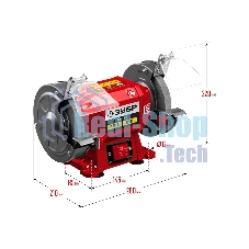 Заточной станок Зубр СТ-125, d125 мм, 150 Вт