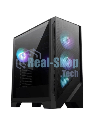 Компьютерный корпус MSI MAG FORGE 320*R* AirFlow Mid-Tower, ATX, 2xUSB 3.2, Audio I/O, 4x120mm ARGB Fan PWM ARGB Control Board, Tempered Glass Window