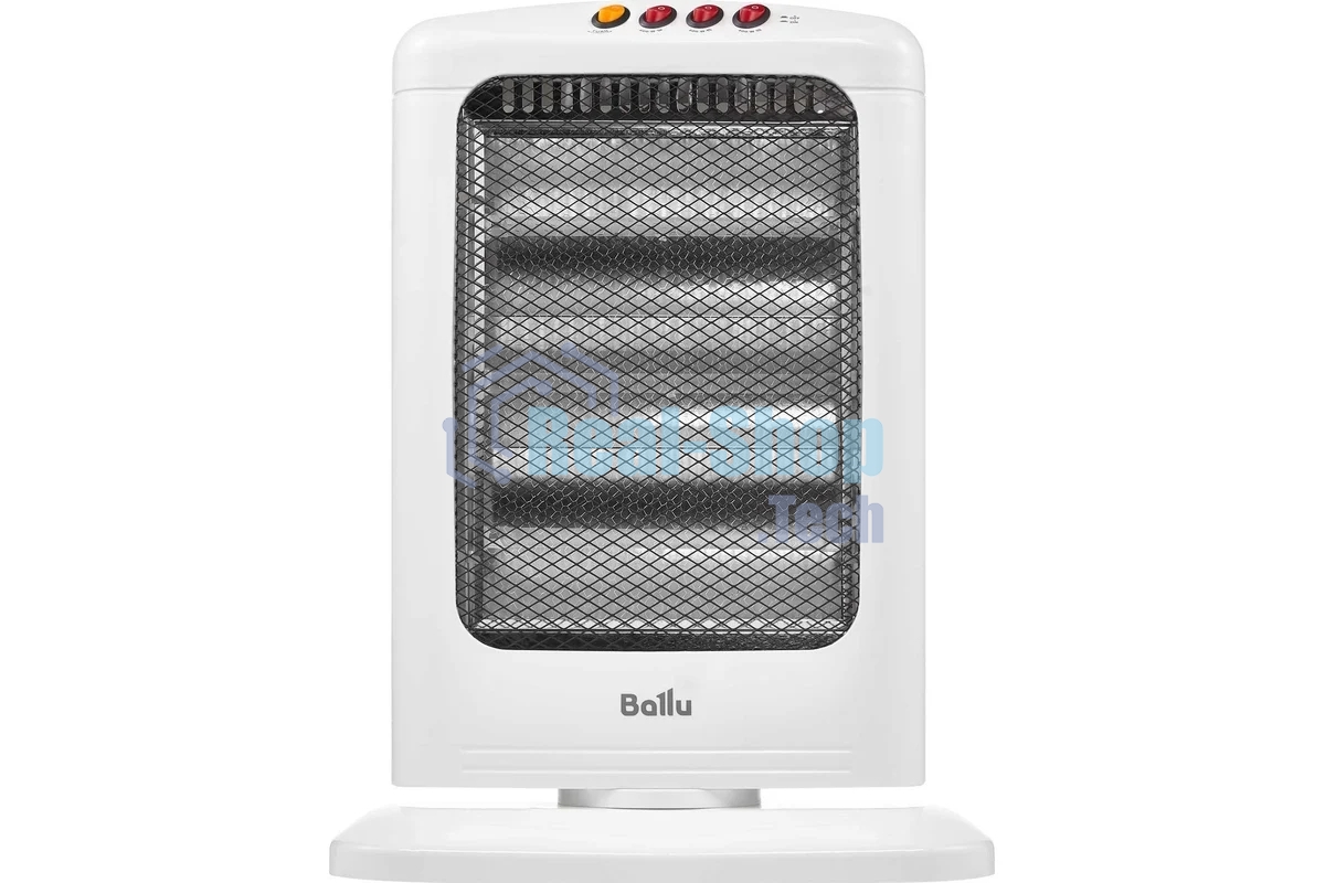 Обогреватель инфракрасный Ballu BHH/M-20 белый, кварцевый, 1200 Вт, 20 м2