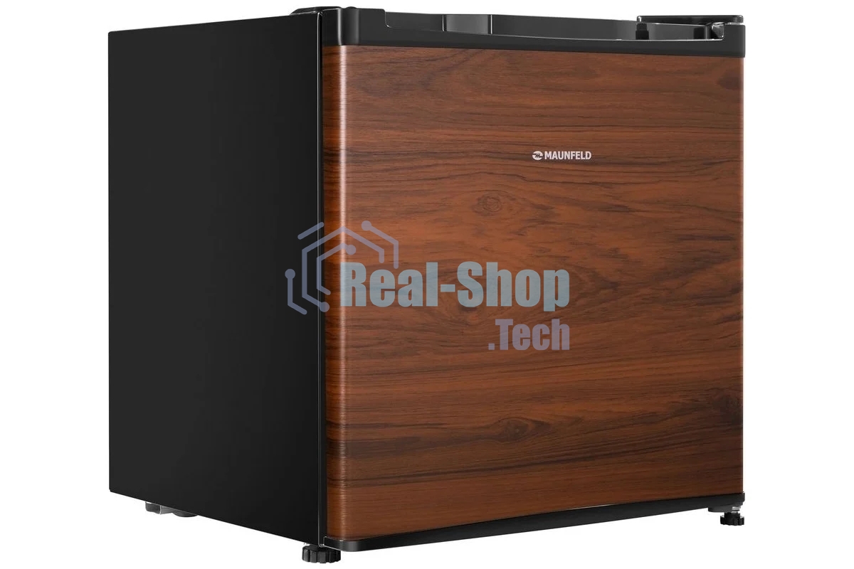 Холодильник Maunfeld MFF50WD дерево/черный мат. однокамерный 46л