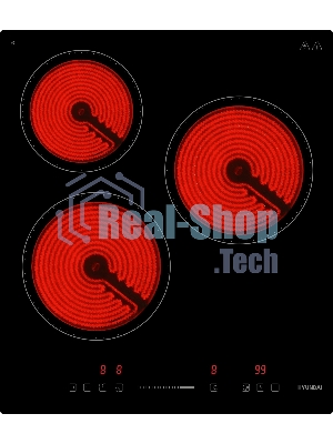 Варочная поверхность Hyundai HHE 4554 BG, черный