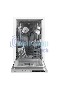 Встраиваемая посудомоечная машина Indesit RWM 8E55, белый, 44.8 см, 9 компл., 55 дБ, класс A