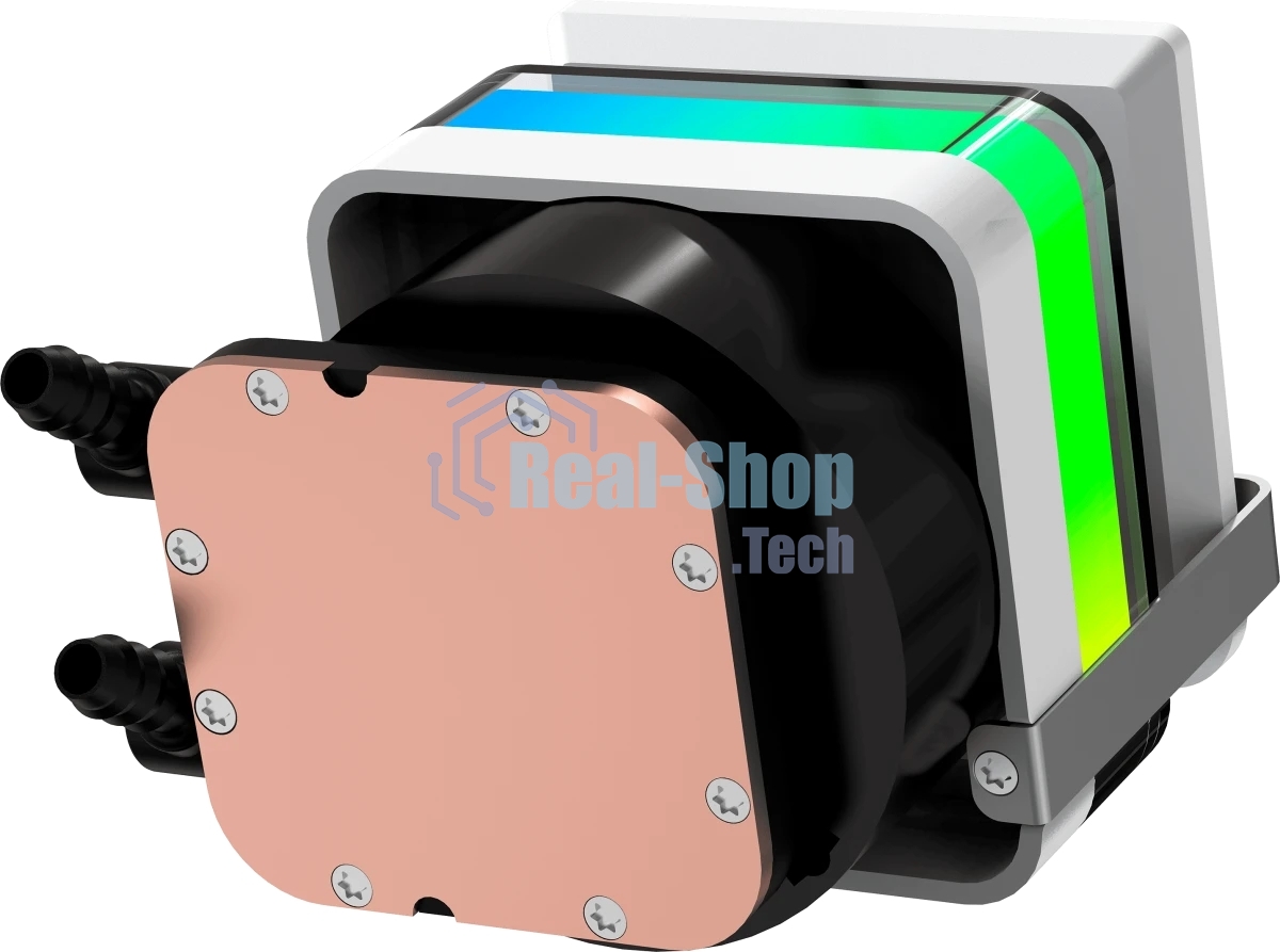 Система охлаждения Ocypus Sigma L24 PRO WH IPS Display/white/290W/All Intel/AMD AM*/Screws