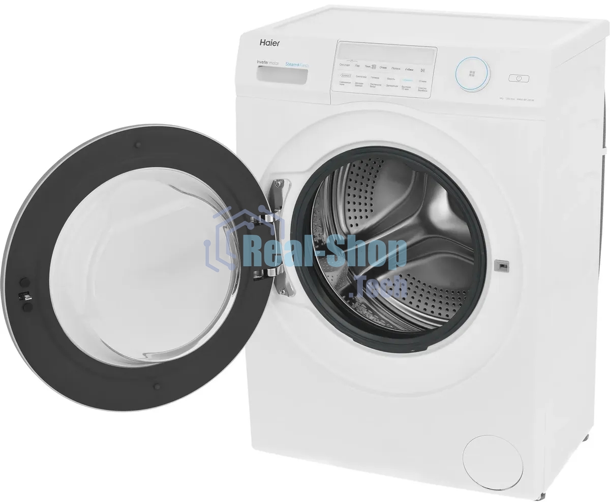 Стиральная машина Haier HW60-BP12959B (CEABXD000RU) белый, загрузка фронтальная 6 кг, 1200 об/мин., класс: А+++