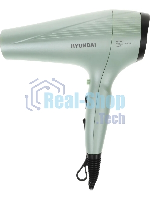 Фен Hyundai H-HDI0766 2200Вт оливковый