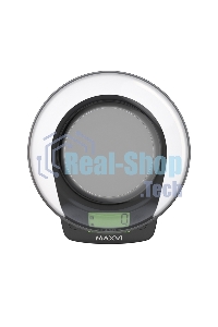 Весы кухонные Maxvi KS102P черный