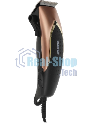 Машинка для стрижки волос Centek CT-2126 черный/золото