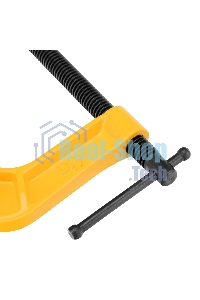 Струбцина Denzel G-образная, усиленная, 100 мм