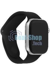 Умные часы Apple Watch Series 11 A3331 42мм OLED корп.серый космос Sport Band рем.черный разм.брасл.:M/L (MEQX4LW/A)