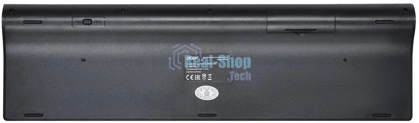 Комплект клавиатура+мышь Acer OKR030 беспроводной, USB, 1200 DPI, чёрный