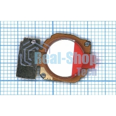 Кнопка HOME в сборе с механизмом и шлейфом для Huawei Honor 7X, белый