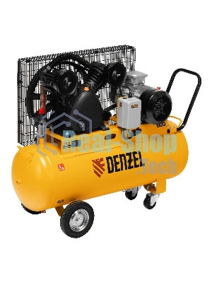 Компрессор воздушный Denzel рем. привод BCV 4000-T/100, 4,0 кВт, 100 литров, 690 л/мин