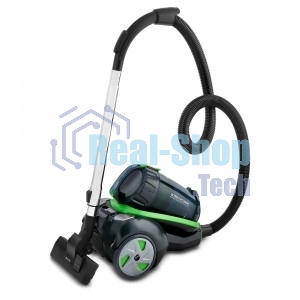 Пылесос Vitek VT-8130 черный/зеленый, 450/2200 Вт, уборка сухая, пылесборник контейнер, 3,5 л