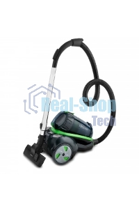 Пылесос Vitek VT-8130 черный/зеленый, 450/2200 Вт, уборка сухая, пылесборник контейнер, 3,5 л