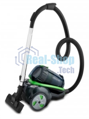 Пылесос Vitek VT-8130 черный/зеленый, 450/2200 Вт, уборка сухая, пылесборник контейнер 3,5 л