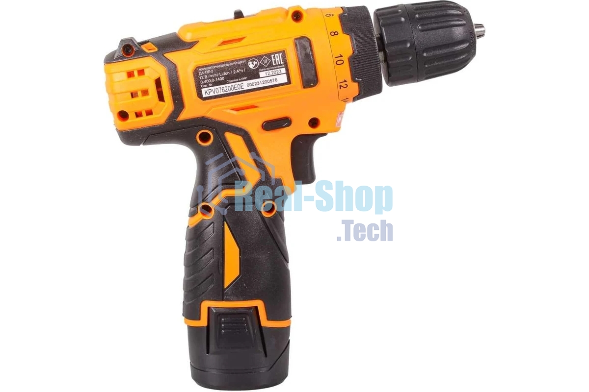 Дрель-шуруповерт аккумуляторная Вихрь ДА-12Л-2 72/14/14, Аккумуляторная, 12В