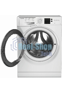 Стиральная машина Hotpoint NUS 5015 H RU белый, загр. фронтальная макс.: 5 кг 1000 об/мин класс: А