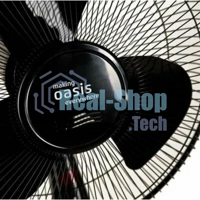 Вентилятор Oasis VF-50PB чёрный, напольный, 50 Вт, 3 скорости, 36 см (4 шт. в коробке)