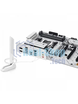 Материнская плата ASUS B650E MAX GAMING WIFI W, AM5, AMD B650, 4xDDR5, 4xSATA, 3xM.2, 1xPCIe 5.0 x16, 1xPCIe 4.0 x4, 2xPCIe 3.0 x1, 1xDP, 1xHDMI, 1x2.5Gb LAN, Wi-Fi 6E, Bluetooth 5.3, 1xUSB-C 10Gbps, 3xUSB-A 10Gbps, 2xUSB-A 5Gbps, 2xUSB-A 2.0, 3x3.5 мм, 7.1, ATX