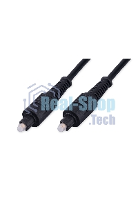 Кабель оптический Cablexpert CC-OPT-10M-N, Toslink 2xODT M/M, 10м, черный, пакет