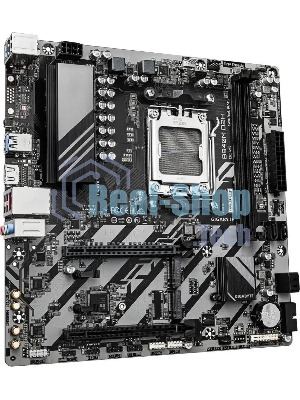 Материнская плата Gigabyte B840M D2H (V1.2), AM5, AMD B840, 2xDDR5, 4xSATA, 2xM.2, 1xPCIe 4.0 x16, 1xPCIe 3.0 x4, 1xHDMI, 1x2.5Gb LAN, 2xUSB-A 5Gbps, 8xUSB-A 2.0, 3x3.5 мм, 7.1, mATX