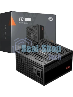 Блок питания PCCOOLER P5-YK1000-B1H, 1000Вт, 80 PLUS Bronze, 135мм, черный