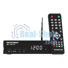 Приставка для цифрового ТВ SOUNDMAX SM-DVBT284 черный