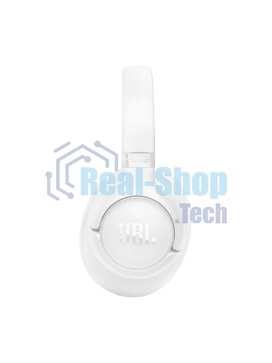 Беспроводные/проводные наушники JBL Tune 730BT белый, полноразмерные, Bluetooth + проводной, быстрая зарядка