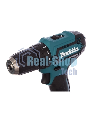 Дрель-шуруповерт Makita DF333DWAE, 12 В, 2 Ач, 30 Нм, щеточный