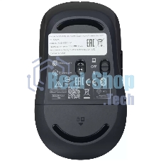 Мышь беспроводная Xiaomi Dual-mode Wireless Mouse 2 черный, 1200 dpi, радиоканал, Bluetooth, USB, кнопки - 5