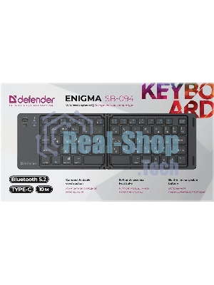 Клавиатура Defender Enigma SB-094 беспроводная, Bluetooth, чёрный