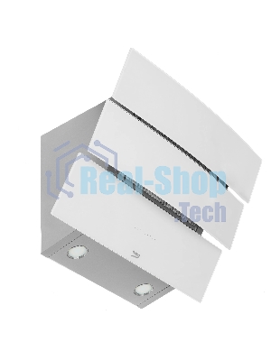 Вытяжка наклонная Beko HCA 62640 W белый, 60 см, 537 м³/ч, 48 дБ