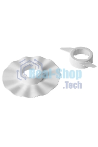 Кухонный комбайн Galaxy Line GL 2309, белый, пластик. чаша 1,5 л, 1000 Вт, 2 скорости и импульс. режим