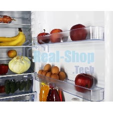 Холодильник ОРСК 174 MI металлик двухкамерный 220/120л морозилка снизу